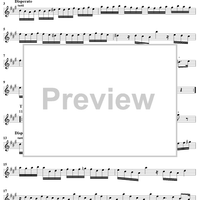 Introduzzione à Tre - Flute 1/Violin 1