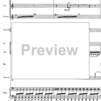 Sylvie et le paon - Score