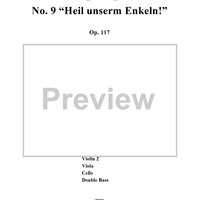 Final Chorus: Heil unserm Enkeln!, No. 9 from "König Stephan", Op. 117 - Full Score