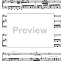 Sonata No. 5 D Major Op.102 No. 2 - Score