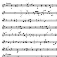 Music for the Royal Fireworks HWV 351 - Horn in E-flat 2