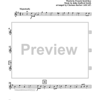 The Star-Spangled Banner - Eb Baritone Sax