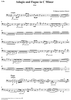 Adagio and Fugue - Cello