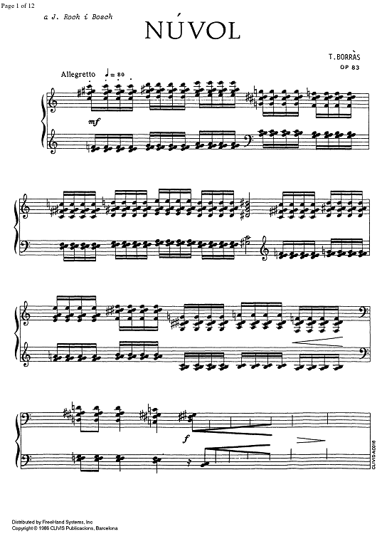 Núvol Op.83