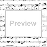 Piano Concerto No. 23 in A Major movt. 1 - K.488 - Score