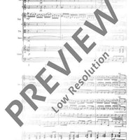 Overture a 7 in C major - Score