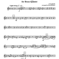 Alexander's Ragtime Band - Horn in F