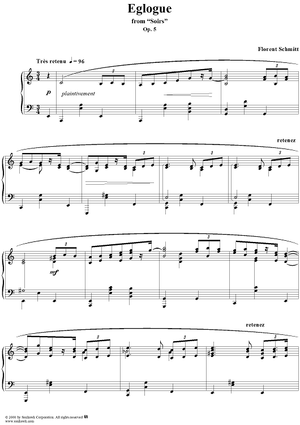 Soirs: Eglogue  op. 5, no. 8