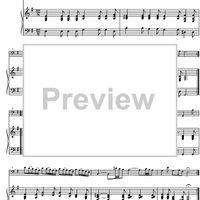 Sonata e minor - Score