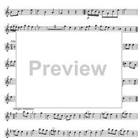 Divertimento No. 5 C Major KV187 - Flute 1