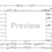 Concerto in E-flat - Score