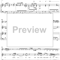 "Ein ungefärbt Gemüte", Aria, No. 1 from Cantata No. 24: "Ein ungefärbt Gemüte" - Piano Score