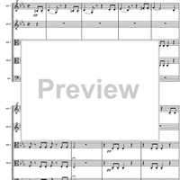 Overture c minor D8 - Score