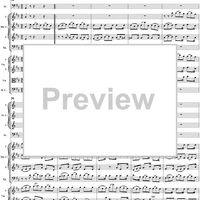 Orchestral Suite No. 4 in D Major - Score