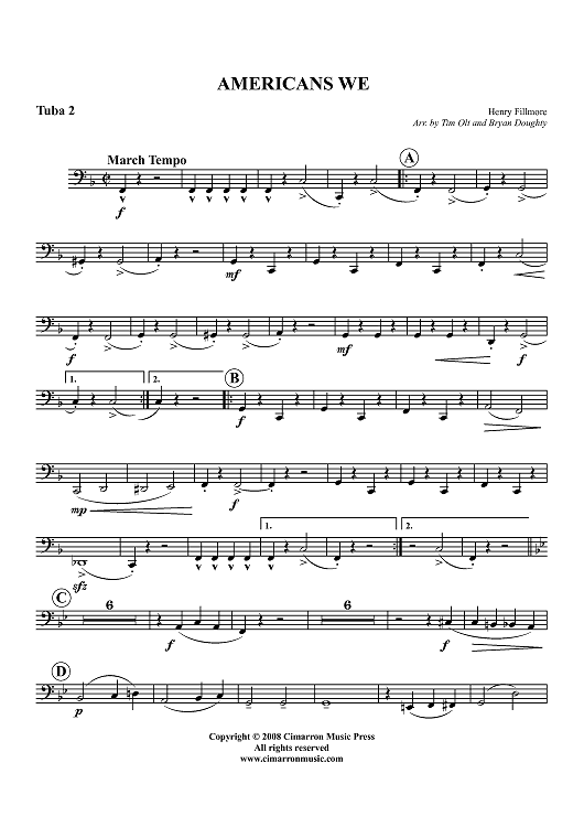 Americans We - Tuba 2