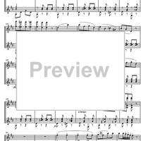 La Ronde des Lutins Scherzo Fantastique - Score