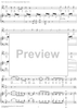 Recitative and Continuation of Grand Finale II from "Aida", Act 2 - Score