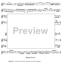 Music for the Royal Fireworks - Trumpet 2 in C