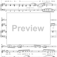 "Ach, unaussprechlich ist die Not", Aria, No. 2 from Cantata No. 116: "Du Friedefürst, Herr Jesu Christ" - Piano Score