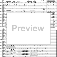 Music for the Royal Fireworks, No. 1: Ouverture - Score