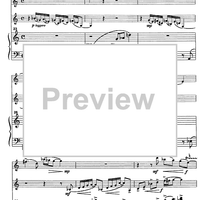 Trio Capriccioso - Score