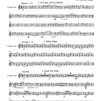 Christmas Trios, Volume 1 - Trumpet in B-flat