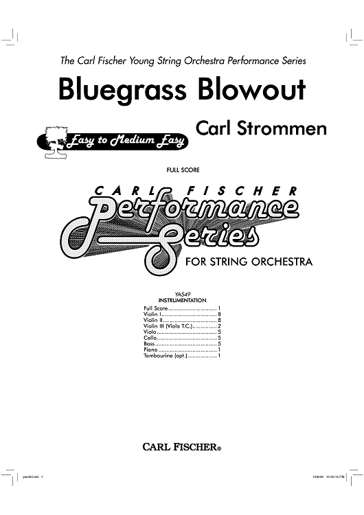 Bluegrass Blowout - Score