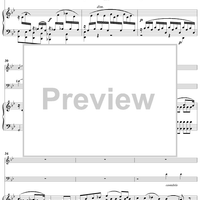 Piano Trio in D minor, Op. 49, Movt. 2 - Score