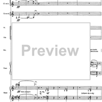 Sylvie et le paon - Score