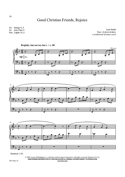 Good Christian Friends, Rejoice