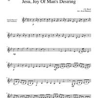 Jesu, Joy of Man's Desiring - Horn in F