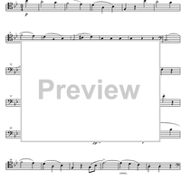 String Trio Bb Major D581B - Cello