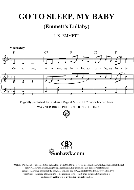 Go to Sleep, My Baby