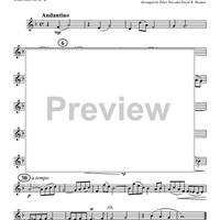 Arioso from "Cantata No. 156" - Clarinet 2 in B-flat