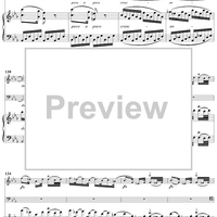 Piano Trio in E-flat Major, HobXV/22 - Piano Score