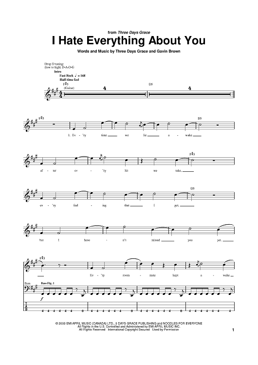 I Hate Everything About You