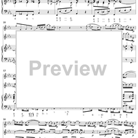 Trio Sonata in C Minor (from "The Musical Offering") - Piano Score