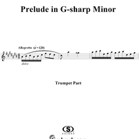 Prelude in G-sharp Minor - Trumpet