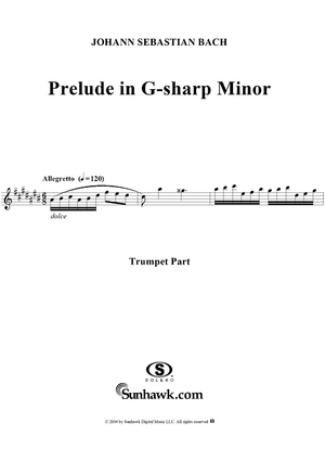 Prelude in G-sharp Minor - Trumpet