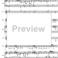 Magdalena, degna da laudare - Score