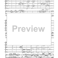 Concerto No. 1 for Organ and Brass Quintet - Score