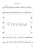 Trombone Tiger Rag - Piccolo