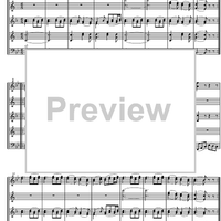 Divertimento No. 4 Bb Major KV186 - Score