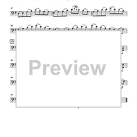 Hymns from "The Southern Harmony" for 2 Violins and Piano - Cello (for Violin 2)