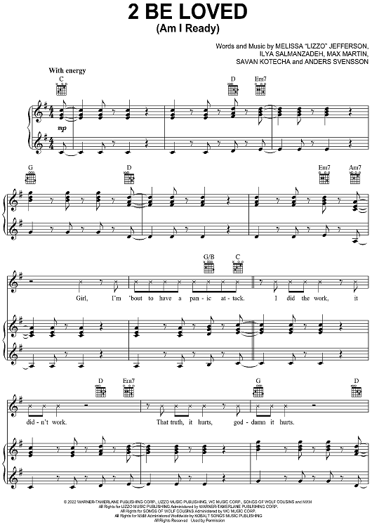 2 Be Loved (Am I Ready)