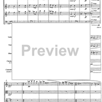 Suite per cinque - Score