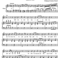 Susanna's Aria from Le Nozze di Figaro KV492