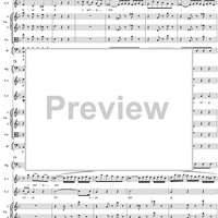 "Sorgi, o Signore, e spargi", No. 5 from "Davidde Penitente", K469 - Full Score