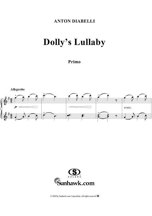 Dolly's Lullaby - Primo