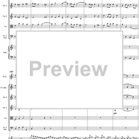 Triple Concerto in A Minor, Movement 3 (BWV1044) - Score